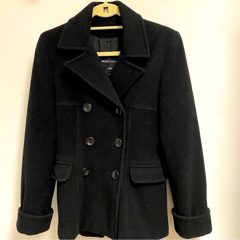 Moda International Vintage Y2K Wool Peacoat